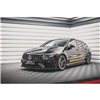 Maxton - Lame Du Pare-Chocs Avant V.3 Mercedes-AMG CLA 45 Aero C118 Noir Brillant