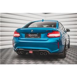 Maxton - Diffuseur Arrière Complet BMW M2 F87 Noir Brillant