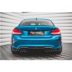 Maxton - Diffuseur Arrière Complet BMW M2 F87 Noir Brillant