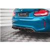 Maxton - Diffuseur Arrière Complet BMW M2 F87 Noir Brillant