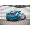 Maxton - Lames De Pare-Chocs Arrière Latérales V.3 BMW M2 F87 Noir Brillant
