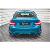 Maxton - Lames De Pare-Chocs Arrière Latérales V.2 BMW M2 F87 Noir Brillant