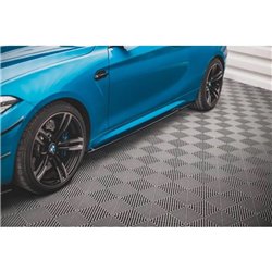 Maxton - Rajouts Des Bas De Caisse V.2 BMW M2 F87 Noir Brillant