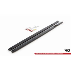 Maxton - Rajouts Des Bas De Caisse V.2 BMW M2 F87 Noir Brillant