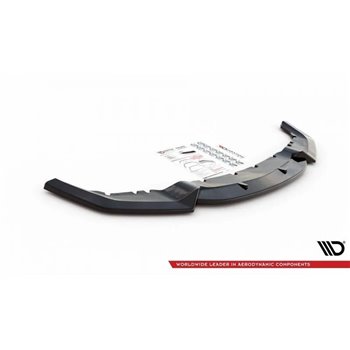 Maxton - Lame Du Pare-Chocs Avant V.2 BMW M2 F87 Noir Brillant