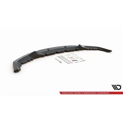 Maxton - Lame Du Pare-Chocs Avant V.2 BMW M2 F87 Noir Brillant