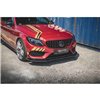 Maxton - Street Pro Lame Du Pare-Chocs Avant Mercedes-AMG C43 / AMG-Line Coupe C205 Noir + Rabats Brillant 