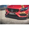 Maxton - Street Pro Lame Du Pare-Chocs Avant Mercedes-AMG C43 / AMG-Line Coupe C205 Noir + Rabats Brillant 