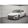 Maxton - Street Pro Lame Du Pare-Chocs Avant Volkswagen Arteon Sedan / Shooting Brake R-Line Mk1 Facelift Noir