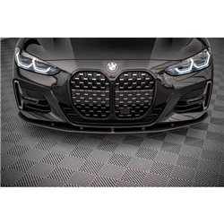 Maxton - Street Pro Lame Du Pare-Chocs Avant BMW 4 M-Pack / M440i G22 / G23 / G22 Facelift / G23 Facelift Noir