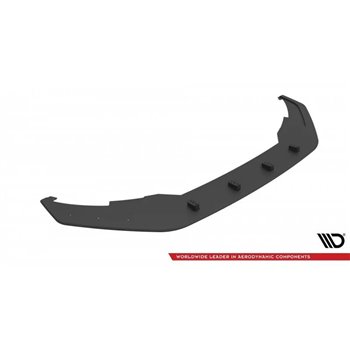 Maxton - Street Pro Lame Du Pare-Chocs Avant Volkswagen Arteon Sedan / Shooting Brake R-Line Mk1 Facelift Noir-Rouge