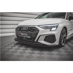 Maxton - Street Pro Lame Du Pare-Chocs Avant Audi S3 / A3 S-Line 8Y Noir