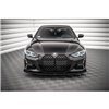 Maxton - Street Pro Lame Du Pare-Chocs Avant BMW 4 M-Pack / M440i G22 / G23 / G22 Facelift / G23 Facelift Noir-Rouge + Rabats Br