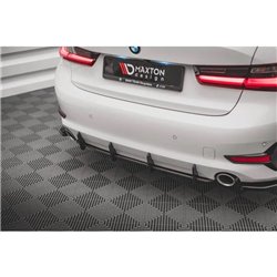 Maxton - Street Pro Central Diffuseur Arriere BMW 3 G20 / G21 Noir