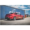 Maxton - Street Pro Central Diffuseur Arriere Mercedes-AMG C43 Coupe C205 Rouge