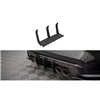 Maxton - Street Pro Central Diffuseur Arriere BMW M3 Sedan / Touring G80 Noir-Rouge