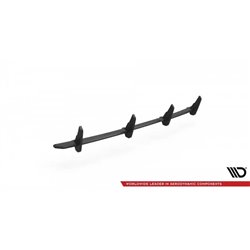 Maxton - Street Pro Central Diffuseur Arriere BMW 3 G20 / G21 Noir-Rouge