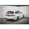 Maxton - Street Pro Central Diffuseur Arriere BMW 3 G20 / G21 M-Pack Noir-Rouge
