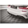 Maxton - Street Pro Central Diffuseur Arriere BMW 3 G20 / G21 M-Pack Noir-Rouge