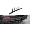 Maxton - Street Pro Central Diffuseur Arriere BMW 4 M-Pack G22 / G23 / G22 Facelift / G23 Facelift Noir