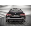 Maxton - Street Pro Central Diffuseur Arriere BMW M3 Sedan / Touring G80 Noir
