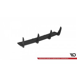Maxton - Street Pro Central Diffuseur Arriere Audi S3 Sportback 8Y Rouge