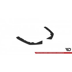 Maxton - Street Pro Lame Du Pare Chocs Arriere Volkswagen Arteon Sedan / Shooting Brake R-Line Mk1 Facelift Noir-Rouge