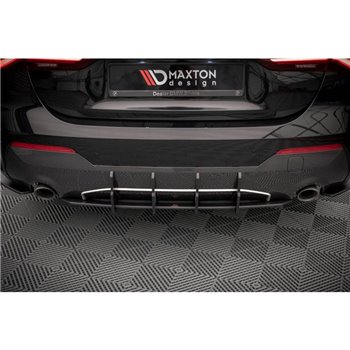 Maxton - Street Pro Central Diffuseur Arriere BMW 4 M-Pack G22 / G23 / G22 Facelift / G23 Facelift Rouge