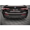 Maxton - Street Pro Central Diffuseur Arriere BMW 4 M-Pack G22 / G23 / G22 Facelift / G23 Facelift Rouge