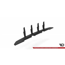 Maxton - Street Pro Central Diffuseur Arriere BMW 4 M-Pack G22 / G23 / G22 Facelift / G23 Facelift Rouge