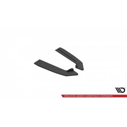 Maxton - Street Pro Lame Du Pare Chocs Arriere V.1 Ford Mustang GT Mk6 Facelift Noir-Rouge