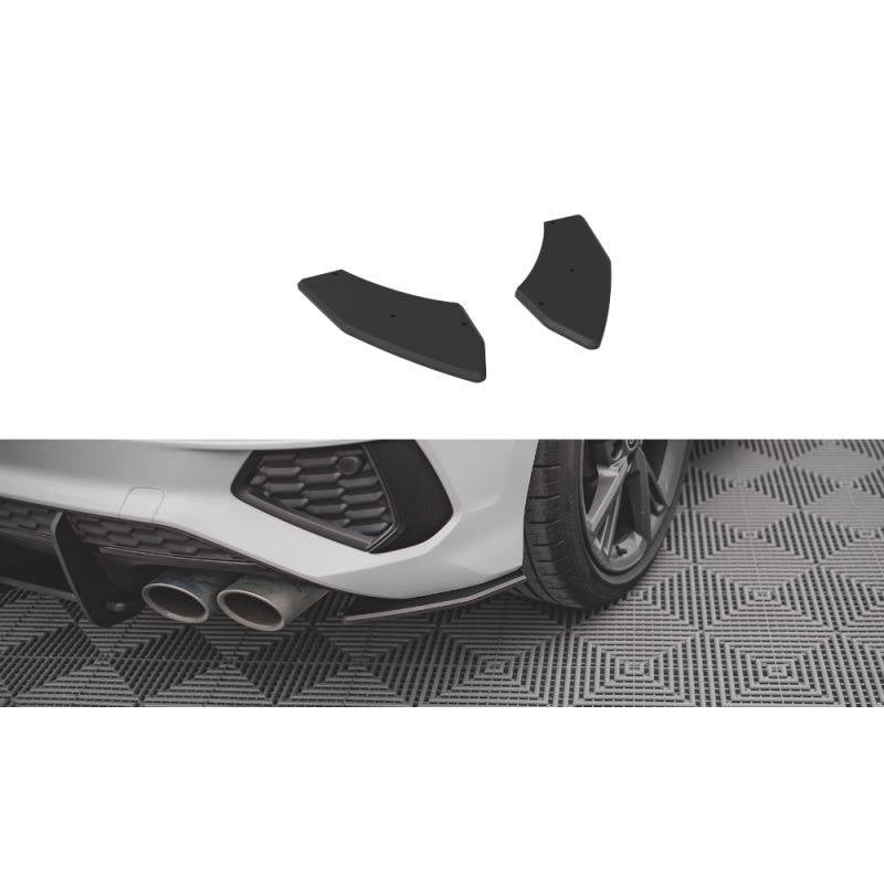 Maxton - Street Pro Lame Du Pare Chocs Arriere Audi S3 Sportback 8Y Noir-Rouge