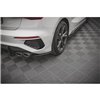 Maxton - Street Pro Lame Du Pare Chocs Arriere Audi S3 Sportback 8Y Noir-Rouge