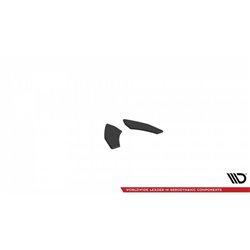 Maxton - Street Pro Lame Du Pare Chocs Arriere Audi S3 Sportback 8Y Noir-Rouge