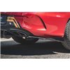 Maxton - Street Pro Lame Du Pare Chocs Arriere Mercedes-AMG C43 Coupe C205 Noir + Rabats Brillant 