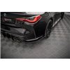 Maxton - Street Pro Lame Du Pare Chocs Arriere BMW M4 G82 Noir-Rouge