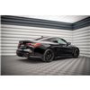 Maxton - Street Pro Lame Du Pare Chocs Arriere BMW M4 G82 Noir-Rouge