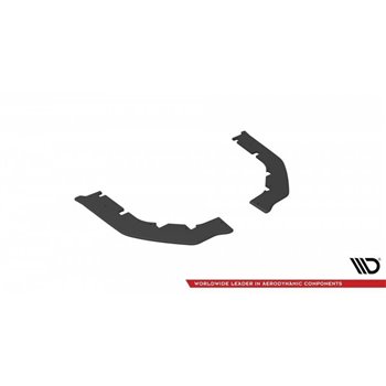 Maxton - Street Pro Lame Du Pare Chocs Arriere BMW M4 G82 Noir-Rouge