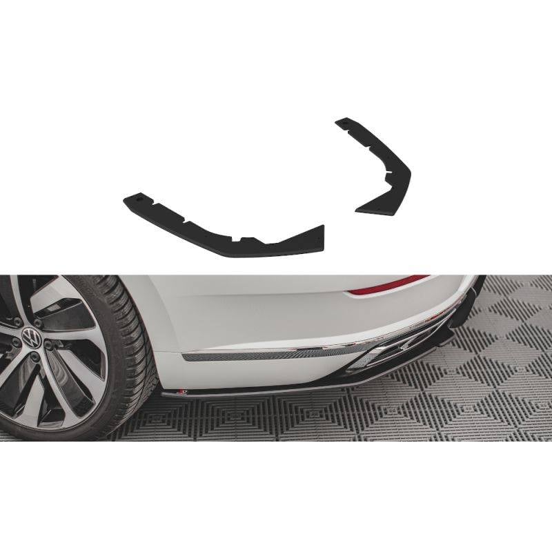 Maxton - Street Pro Lame Du Pare Chocs Arriere Volkswagen Arteon Sedan / Shooting Brake R-Line Mk1 Facelift Noir
