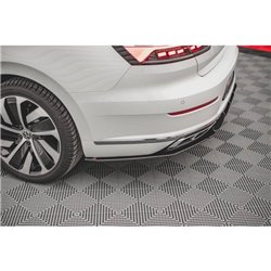 Maxton - Street Pro Lame Du Pare Chocs Arriere Volkswagen Arteon Sedan / Shooting Brake R-Line Mk1 Facelift Noir