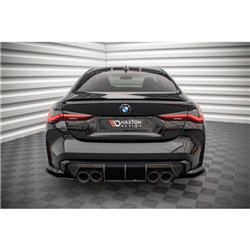 Maxton - Street Pro Central Diffuseur Arriere BMW M3 Sedan / Touring G80 Rouge