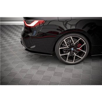 Maxton - Street Pro Lame Du Pare Chocs Arriere BMW 4 M-Pack G22 / G23 / G22 Facelift / G23 Facelift Noir