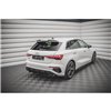 Maxton - Street Pro Lame Du Pare Chocs Arriere Audi S3 Sportback 8Y Noir