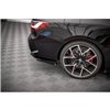 Maxton - Street Pro Lame Du Pare Chocs Arriere BMW 4 M-Pack G22 / G23 / G22 Facelift / G23 Facelift Noir + Rabats Brillant 