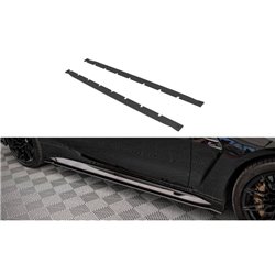 Maxton - Street Pro Rajouts Des Bas De Caisse BMW M4 G82 Noir-Rouge
