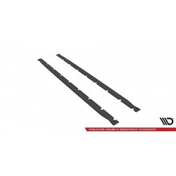 Maxton - Street Pro Rajouts Des Bas De Caisse BMW M4 G82 Noir-Rouge