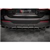 Maxton - Street Pro Central Diffuseur Arriere BMW 4 M-Pack G22 / G23 / G22 Facelift / G23 Facelift Noir-Rouge