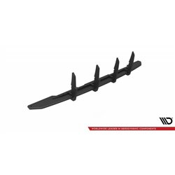 Maxton - Street Pro Central Diffuseur Arriere BMW 4 M-Pack G22 / G23 / G22 Facelift / G23 Facelift Noir-Rouge
