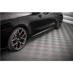 Maxton - Street Pro Rajouts Des Bas De Caisse BMW 4 M-Pack / M440i G22 / G23 / G22 Facelift / G23 Facelift Noir