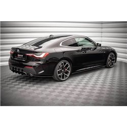 Maxton - Street Pro Rajouts Des Bas De Caisse BMW 4 M-Pack / M440i G22 / G23 / G22 Facelift / G23 Facelift Noir